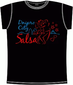 Dnipro City Salsa Black